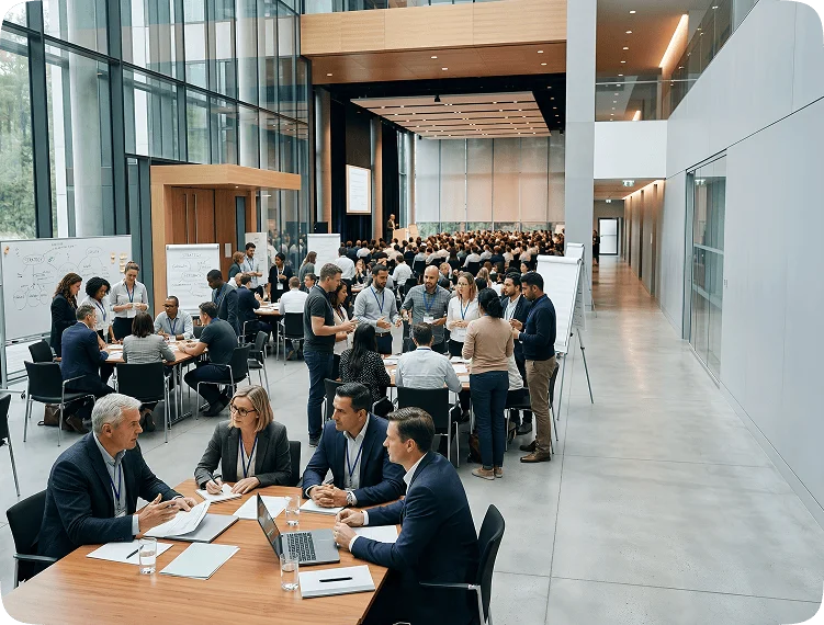 Large-scale corporate engagement day